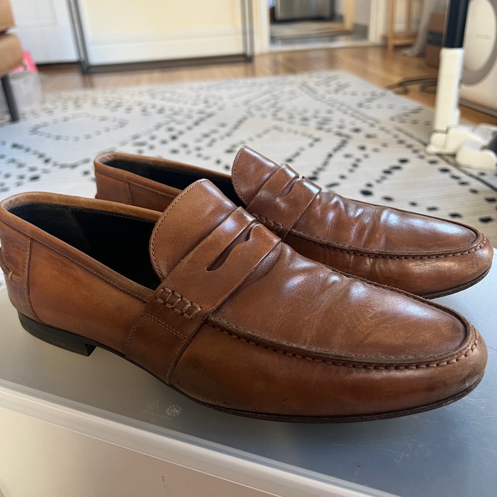 M.Gemi Volo Brown Leather Loafers